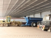 Heavy duty farm machinery steel shed, with galvanised universal beams,<br />Southern NSW
