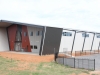 Indoor School Sports Centre, steel building gable roof - Mildura, Victoria'